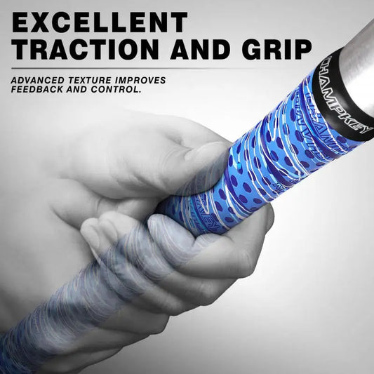 1M Bat Grip Tape For Baseball Absorbs Sweat Tennis Grip Racket Handle Grip PU Anti-Skid Overgrip Sweatband Tape For Pickleball
